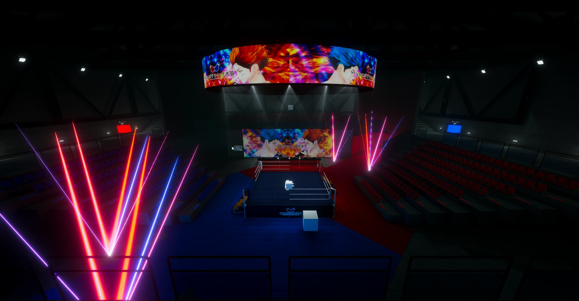 VRSNS上で1インスタンス62人収容の対戦格闘ゲーム大会を実践してみた反省