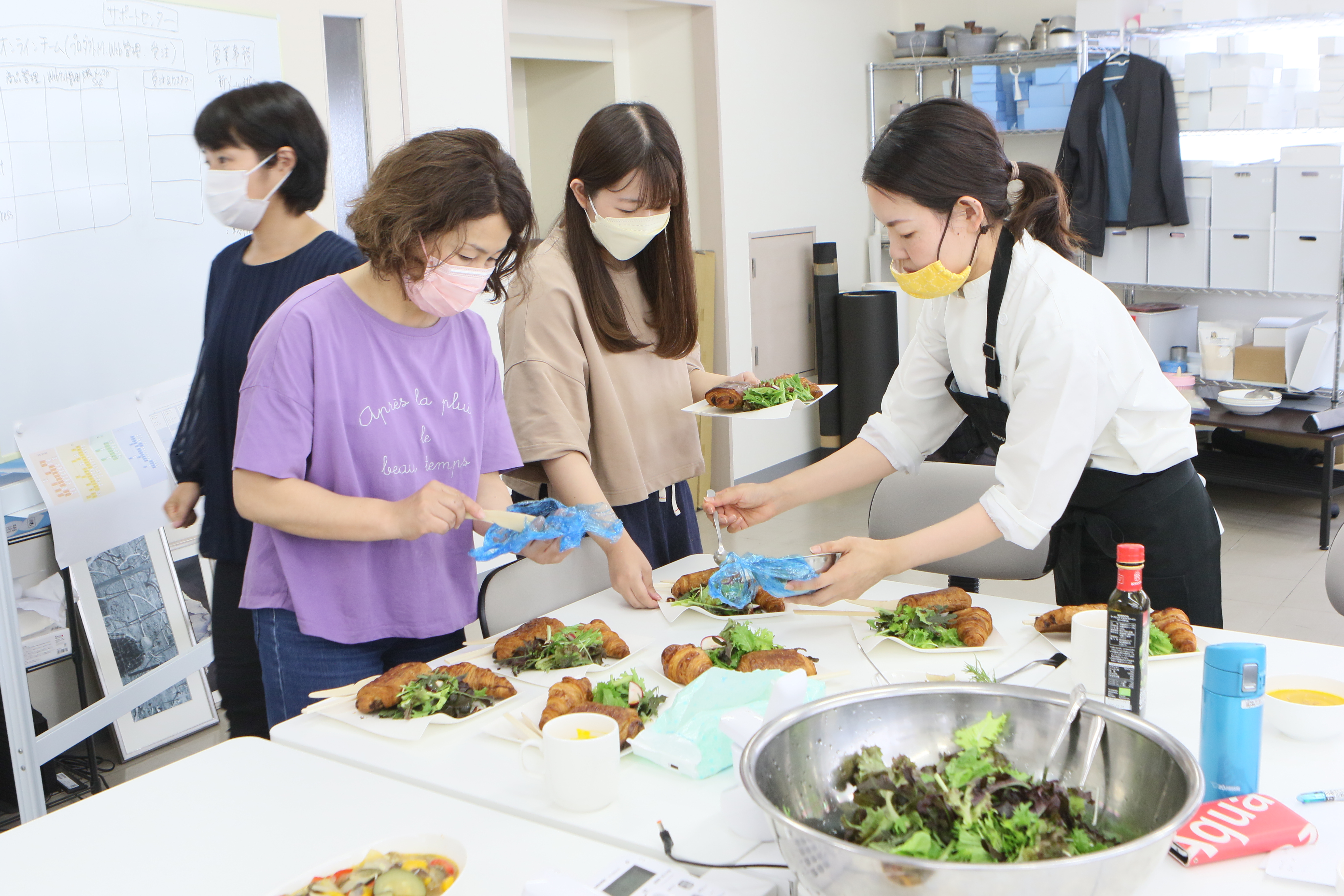 オーガニックお野菜のランチミーティング♪