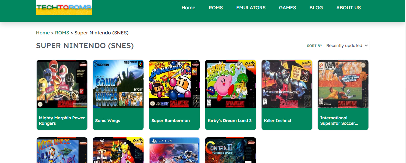 Introducing the Super Nintendo Entertainment System (SNES)