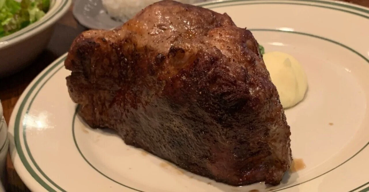 肉を食べよう。マロリーポークステーキ