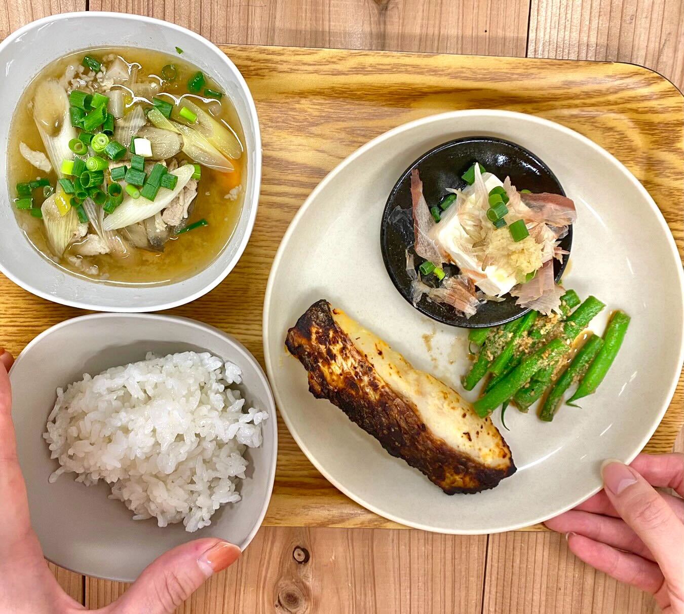 会社で美味しい朝ごはんが食べられる！第3弾DBモーニング☀～魚定食～