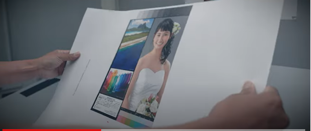 写真集制作の動画を紹介します。