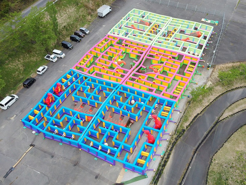 日本で最も大きい遊具を作ってます！