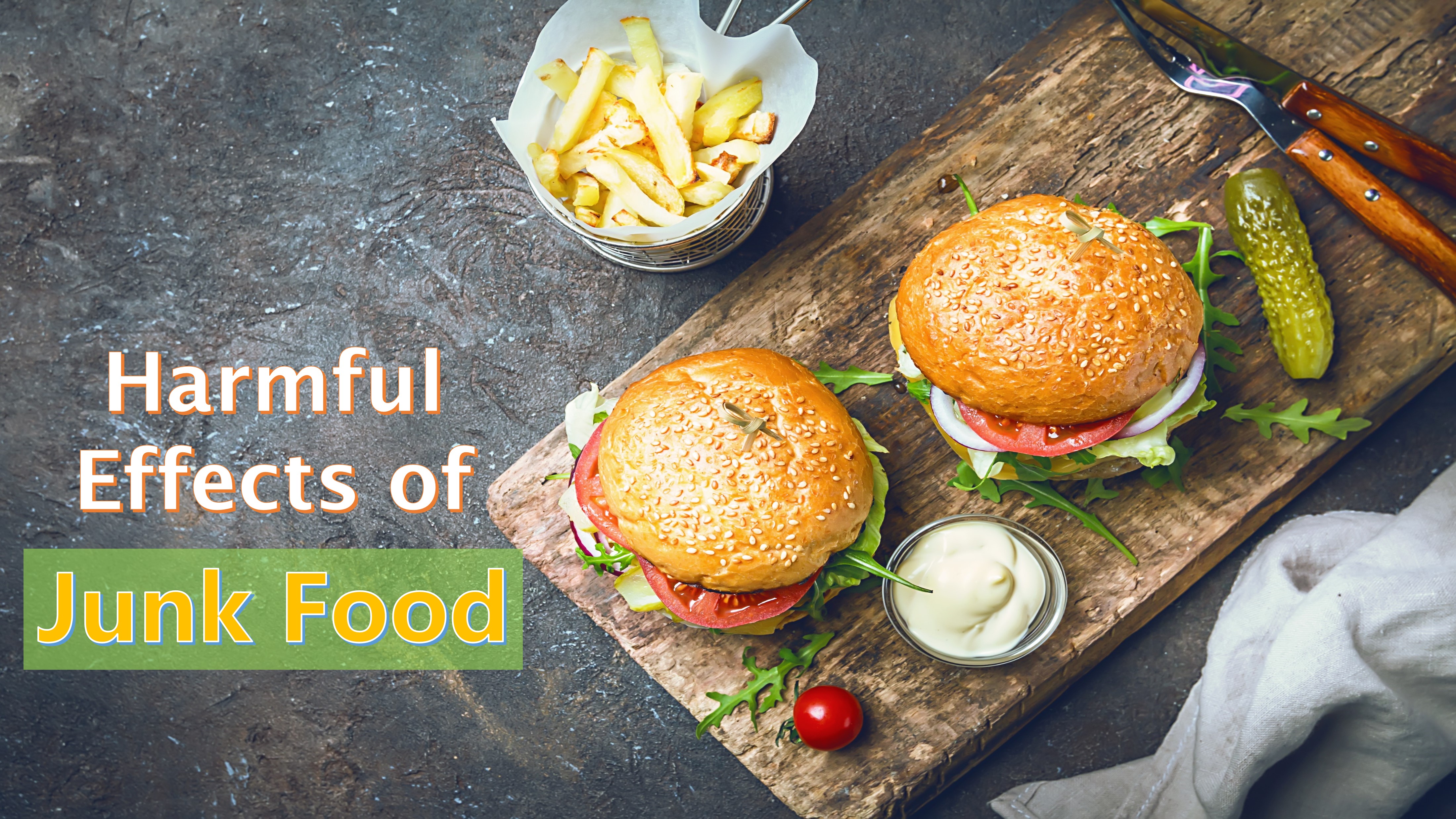 Shocking Harmful Effects of Junk Food to Your Health