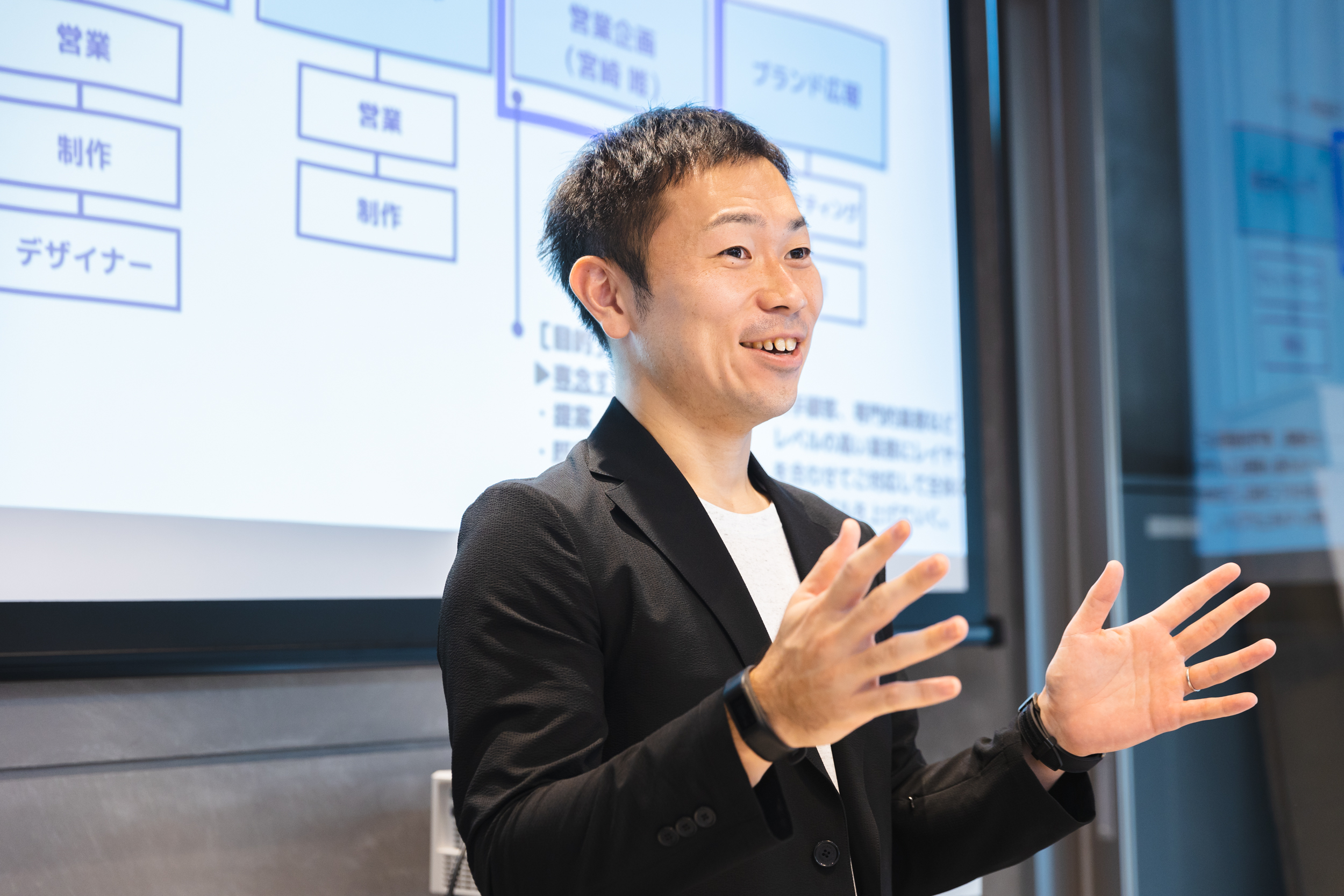 自分の力を最大限発揮して、課題解決型のビジネスモデルをつくり、組織の力で実行して価値貢献していく。