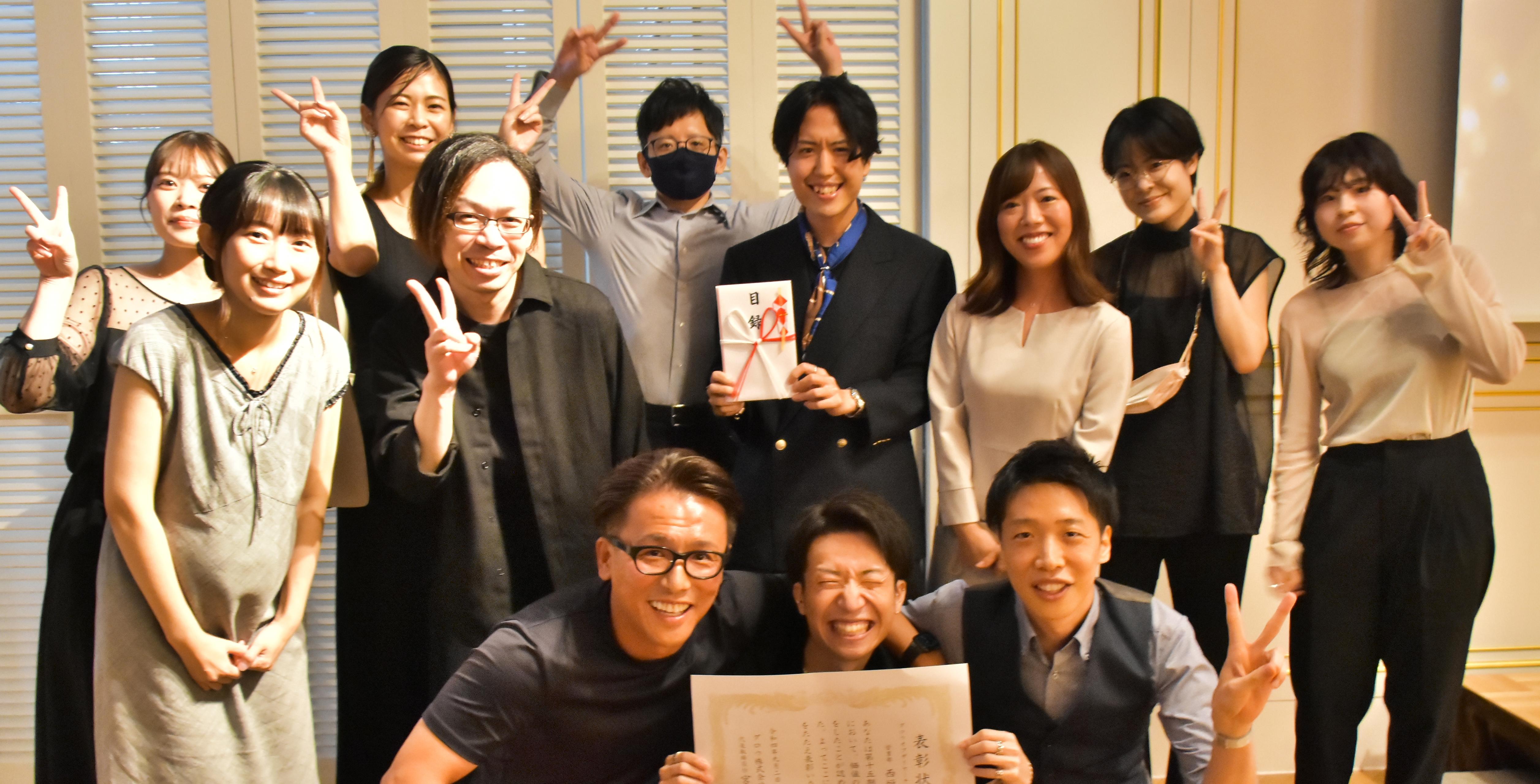 2年ぶりのオフライン開催！社員全員で大盛りの社員総会