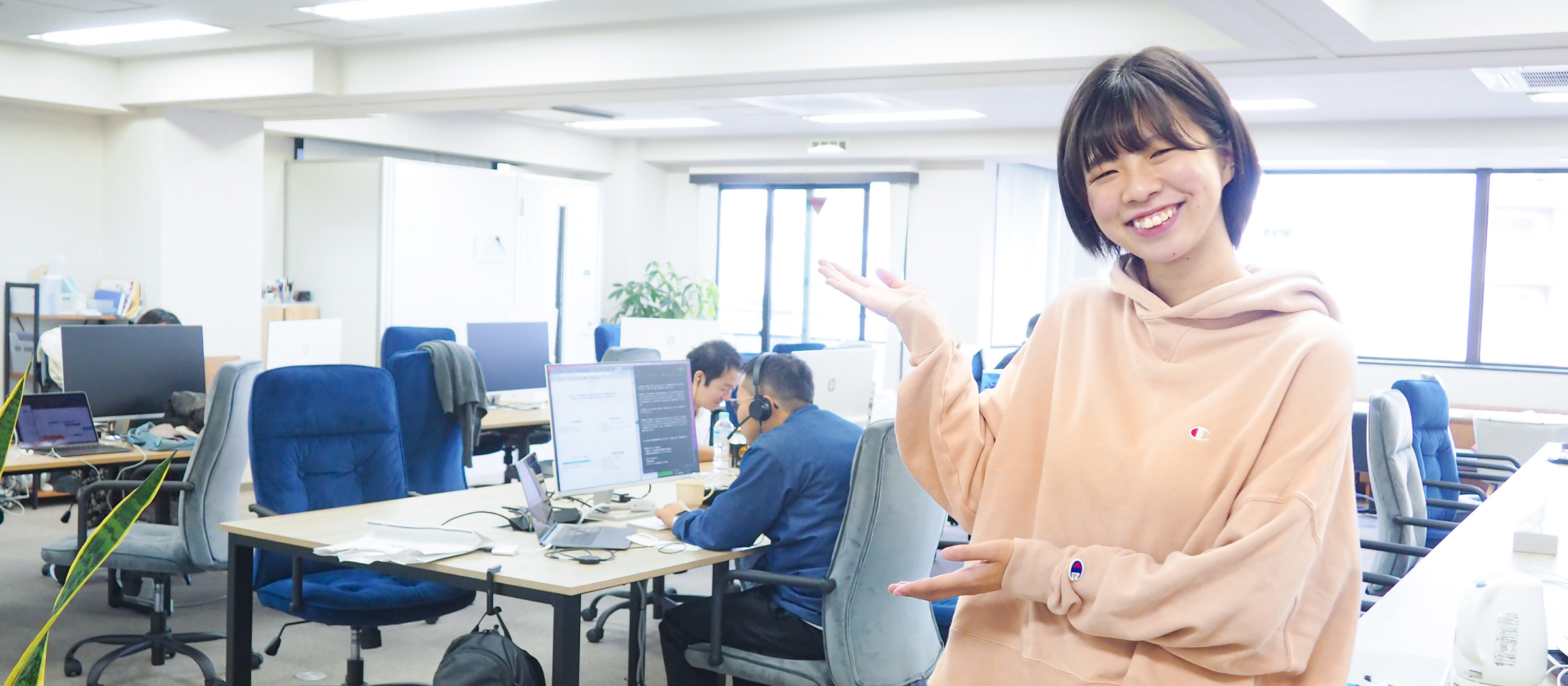 ドクターメイト、オフィス新エリアを大公開