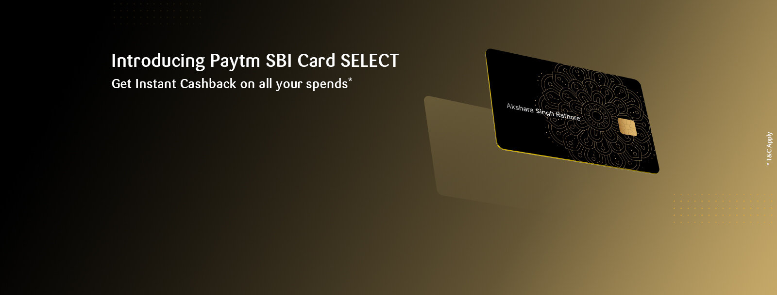 Paytm SBI Credit Card Select