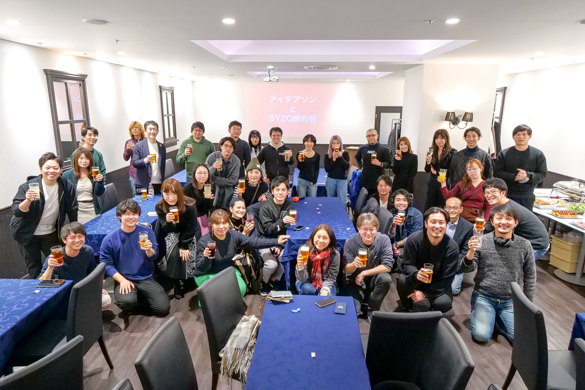 【14人のメンバーを表彰！】8Y2Q締め会を開催しました