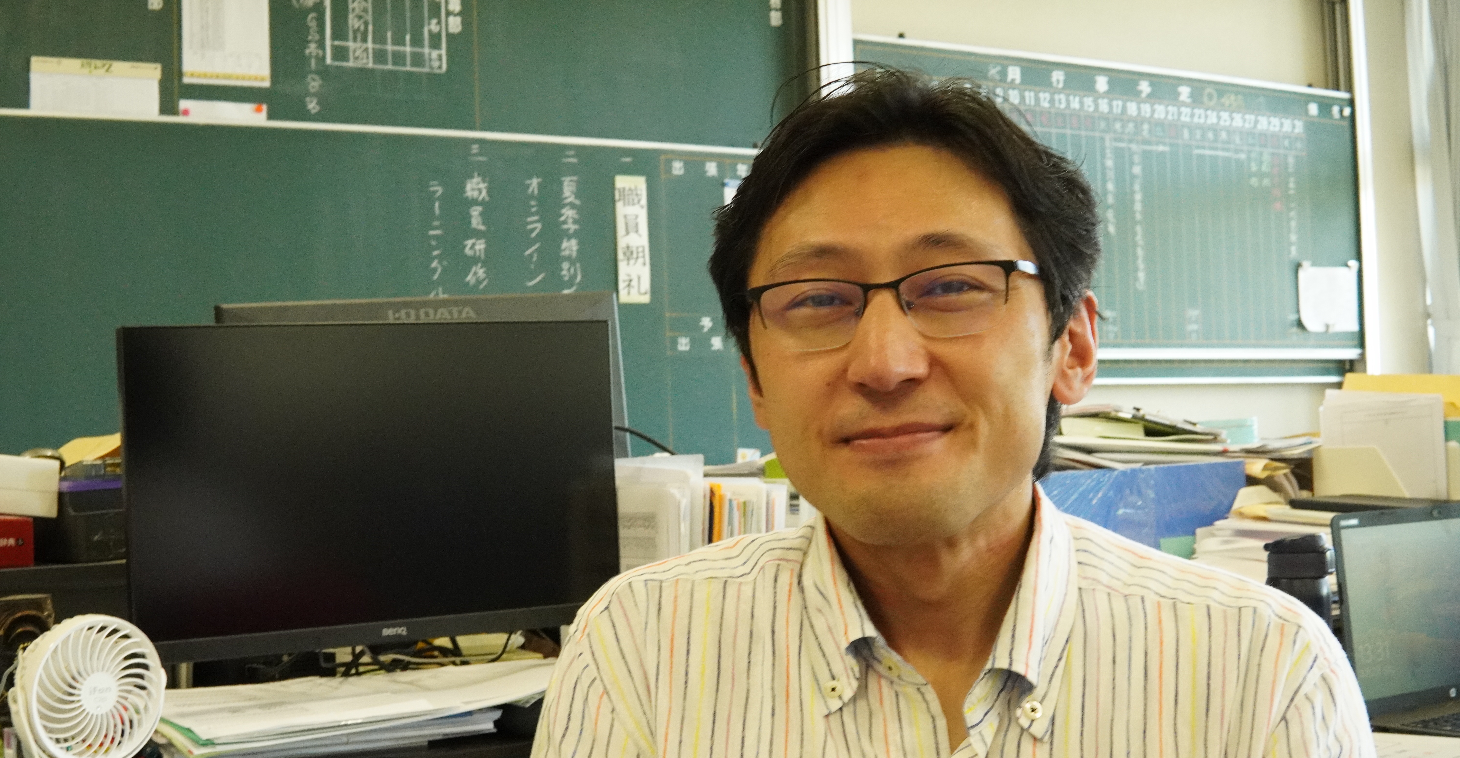 形にとらわれず、中身を見る　「私」の中身を見てくれた校長先生の教えを後輩たちへ【高校３年学年主任　和泉恒平】