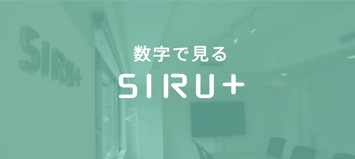 数字で見るシルタス！シルタスはこんな会社