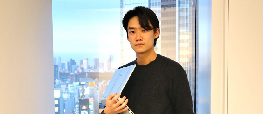 新業種開拓の最前線に立つ20代営業局長。「自考自創」の精神で会社の未来を担う