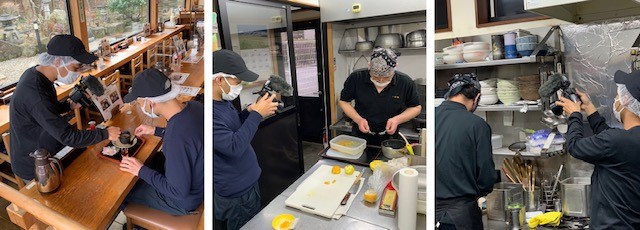 人気のYoutubeチャンネル「うどんそば 兵庫 京都」さんの取材です