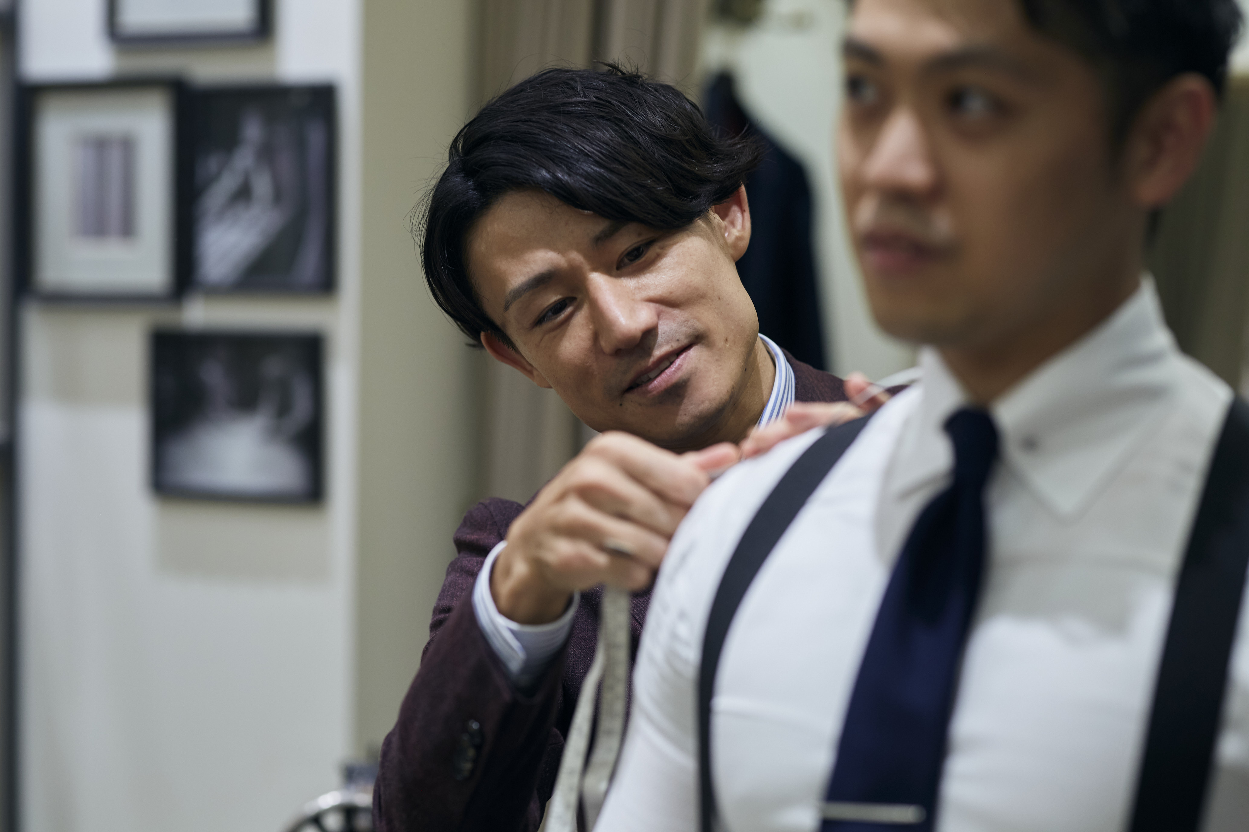 タキシードを提案するメンズフォーマルの”プロ”とは？