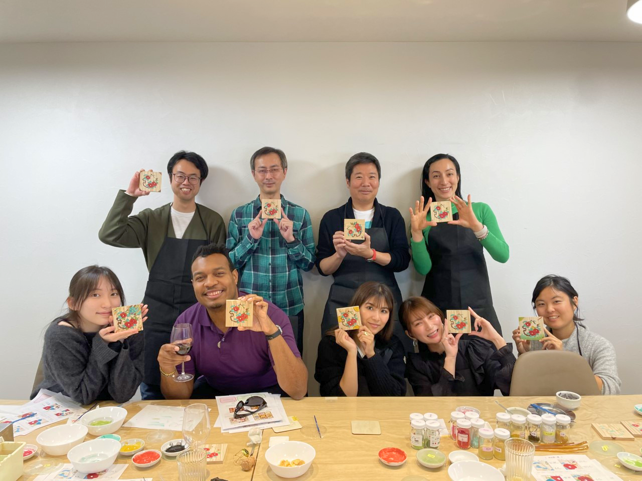 【3月Team building】アートに挑戦しました！