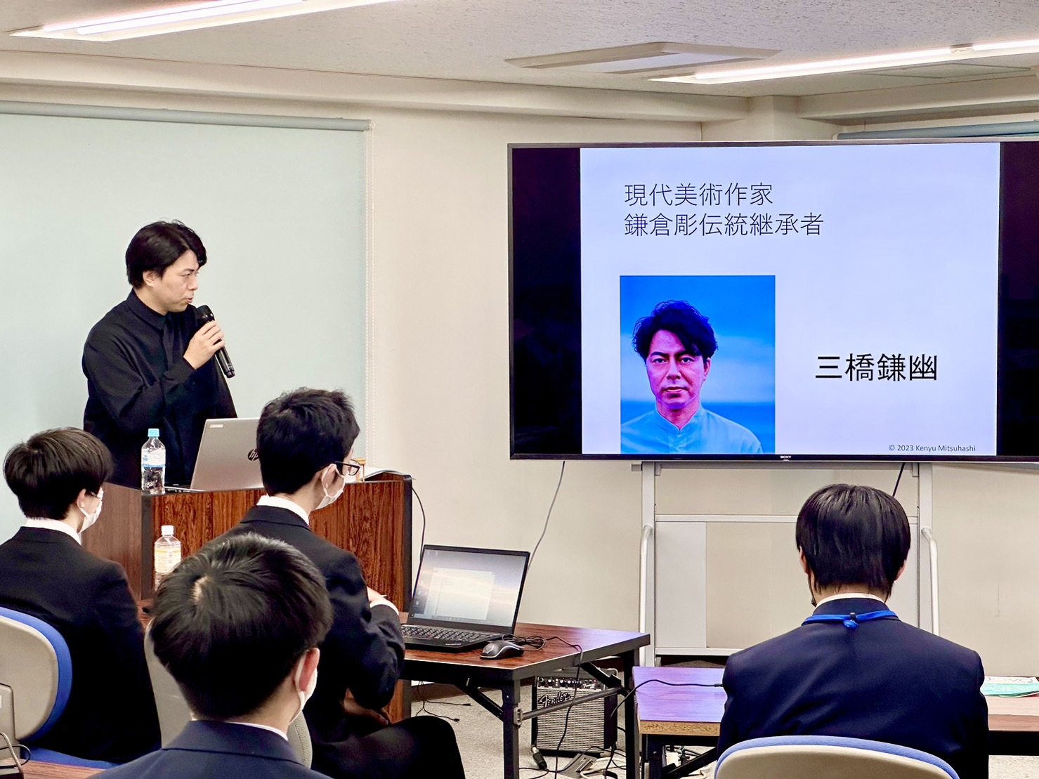 本日は研修の様子をお届け！伝統継承者 三橋鎌幽さんのマインドセット研修！