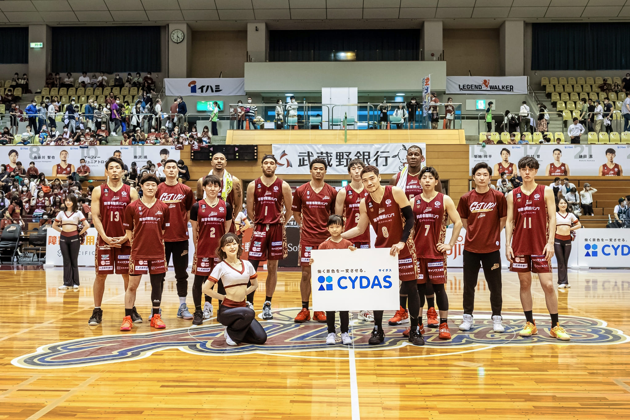 越谷アルファーズのプレーオフ戦をスポンサード！サイダスらしさが詰まった特別な1日をレポート！