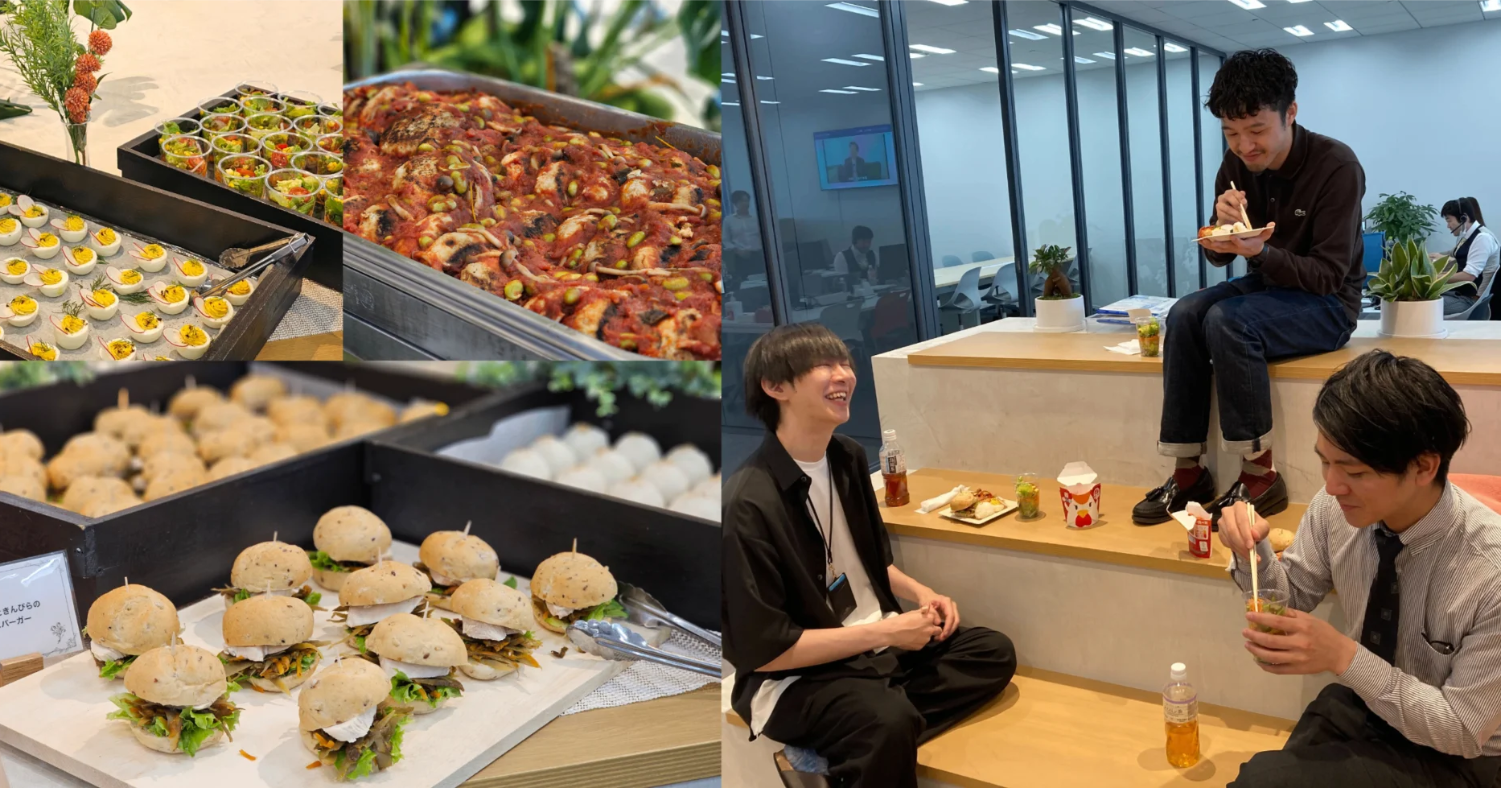 【新・福利厚生】ランチビュッフェを開催したら、他部署から業務を助けてもらえた話