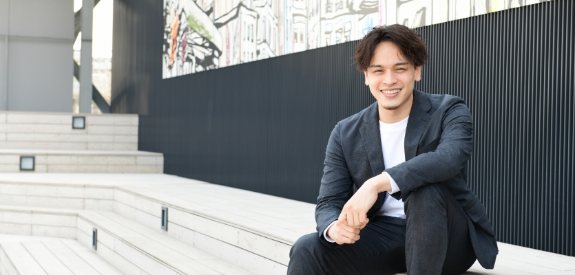 "ゼロから上場を目指して"夢にチャレンジできる環境です