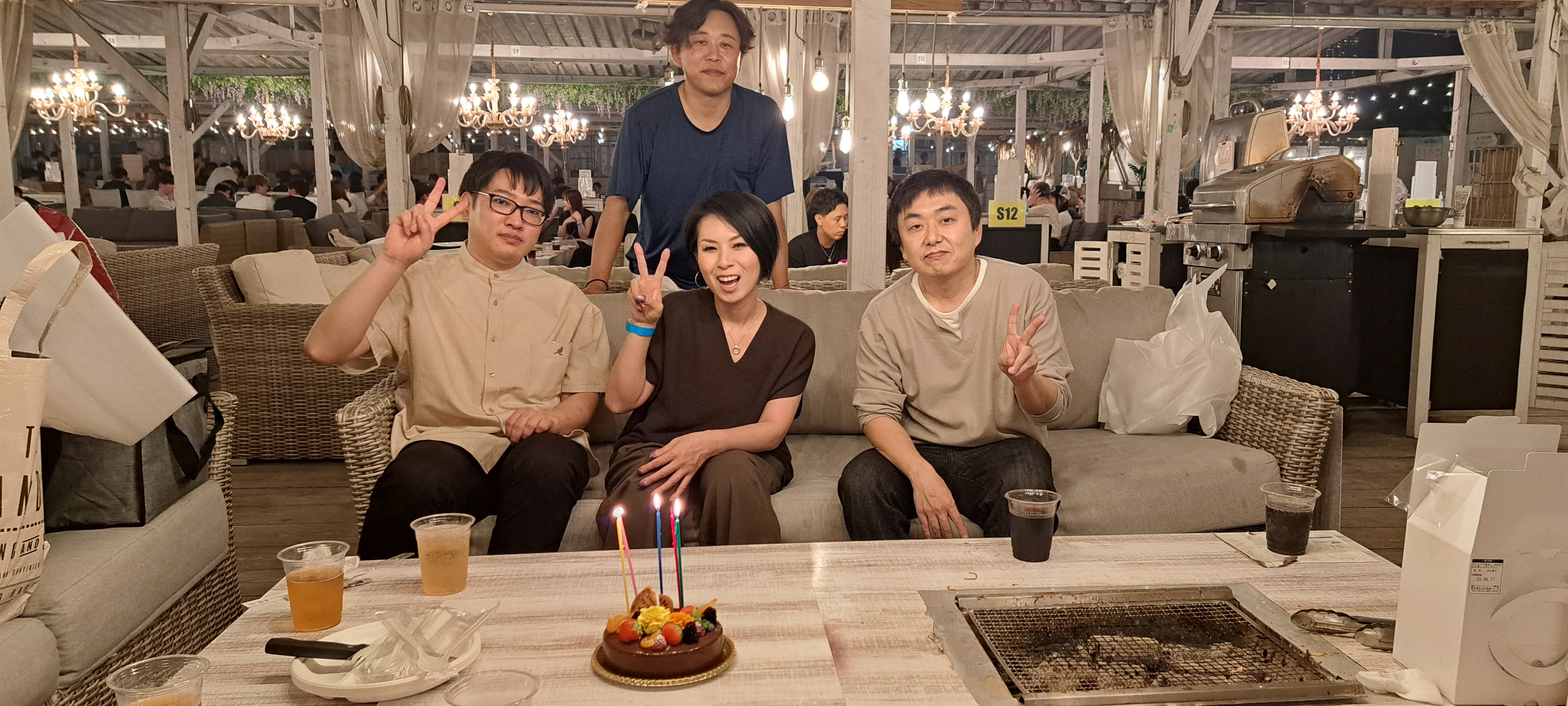 エクシトトリニティー食事会レポート！～～お台場でBBQ～～