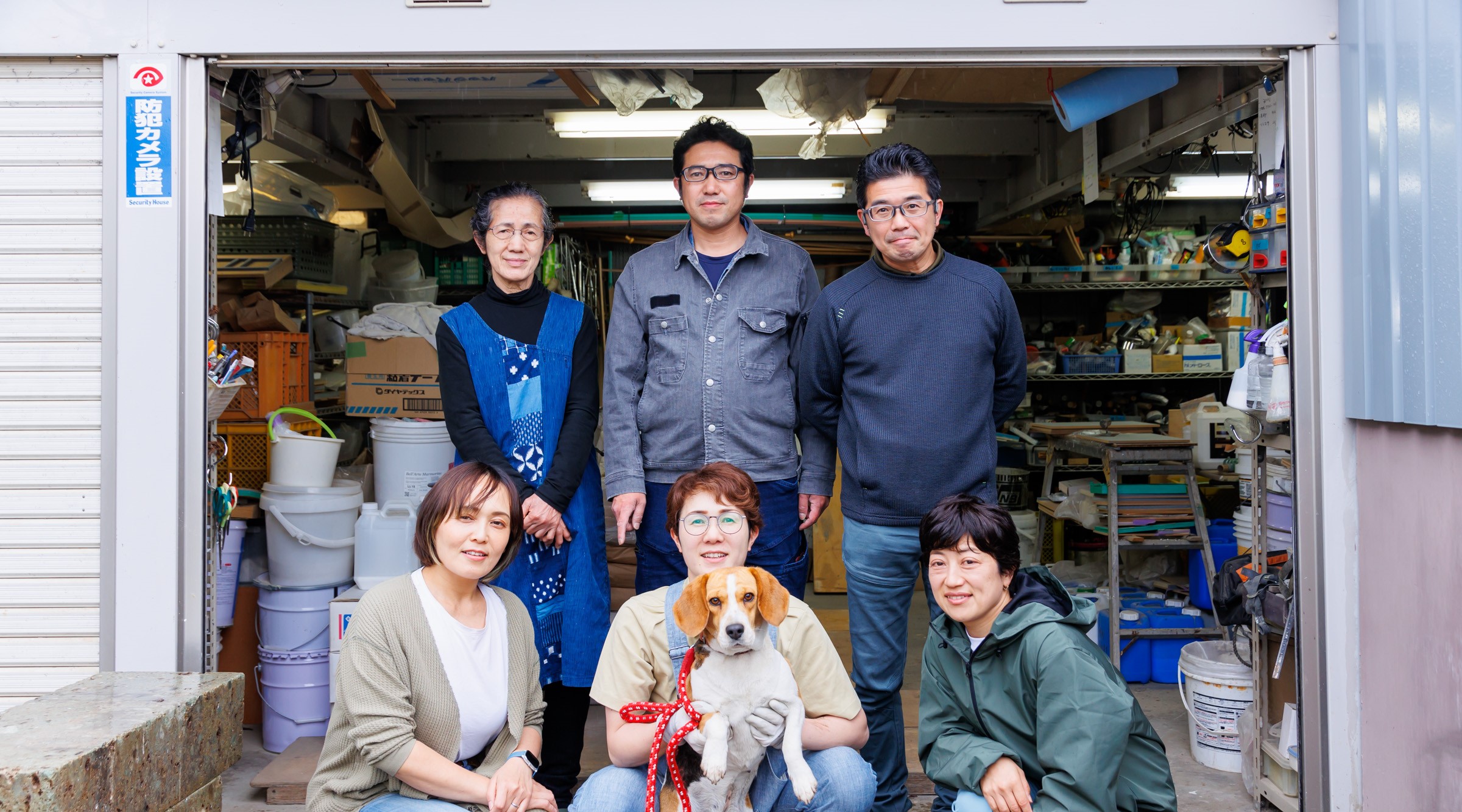 看板犬のはなし。