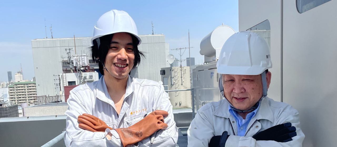 省エネシステムの未来に向けて。テクノミライの施工管理だからこそ得られる経験とは
