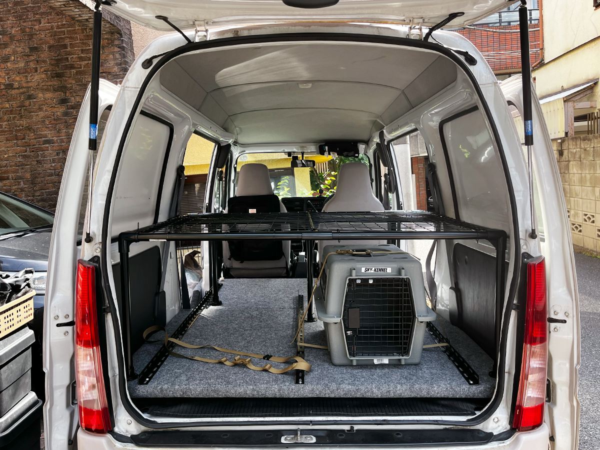 Doogoのペット送迎車をカスタマイズしました！