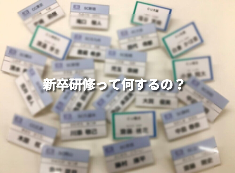 【中途研修だけじゃない】新卒社員への入社～フォローアップ研修をご紹介します！