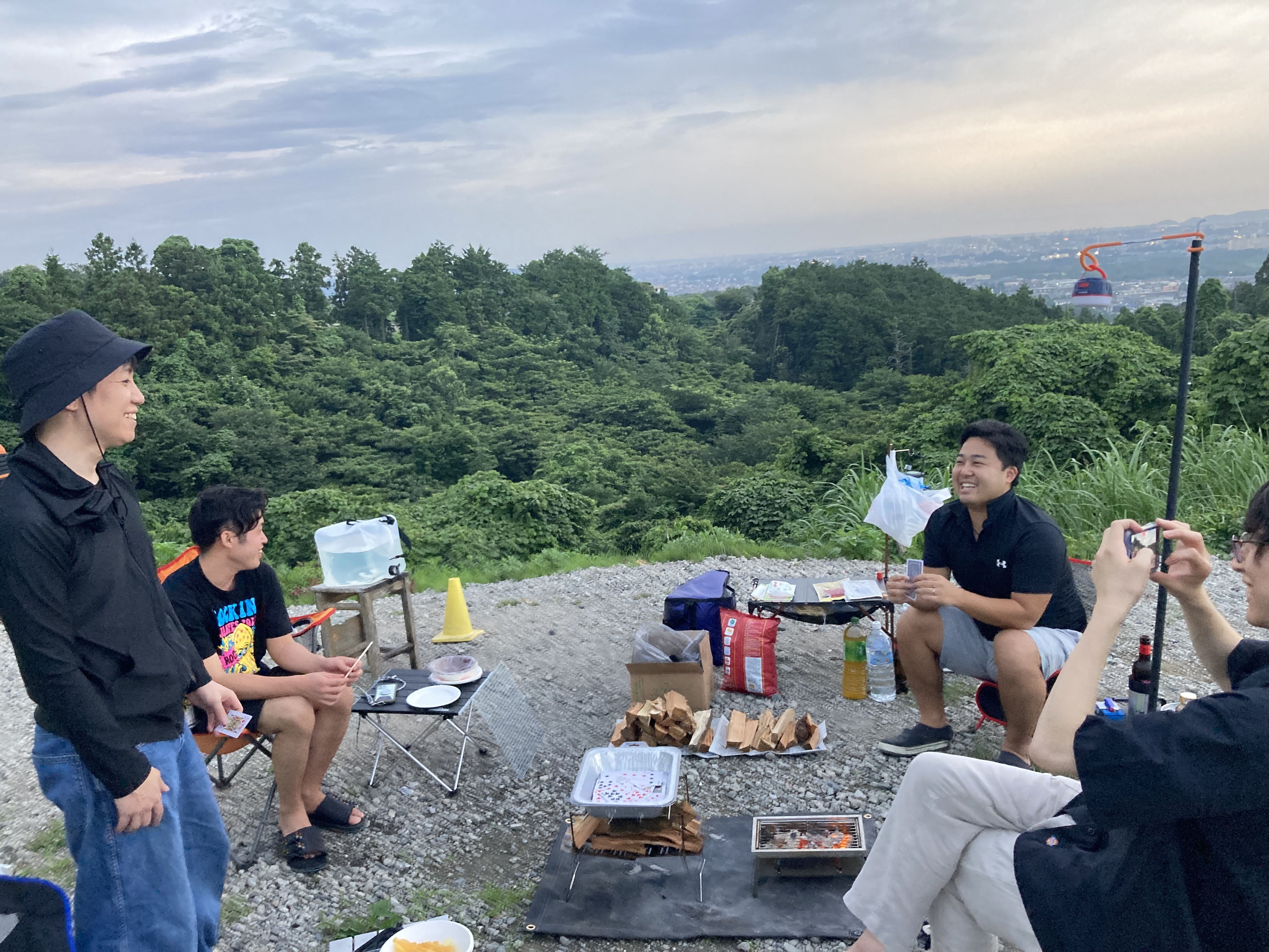 【キャンプ】人生初！社内メンバーでキャンプ行ったら最高でした。