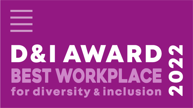 企業のダイバーシティ&インクルージョンを評価する認定制度「D&I Award」で、エージェントが「べストワークプレイス」に認定されました