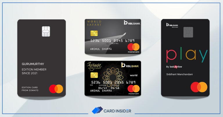 Forex Surcharges on RBL Bank Credit Cards