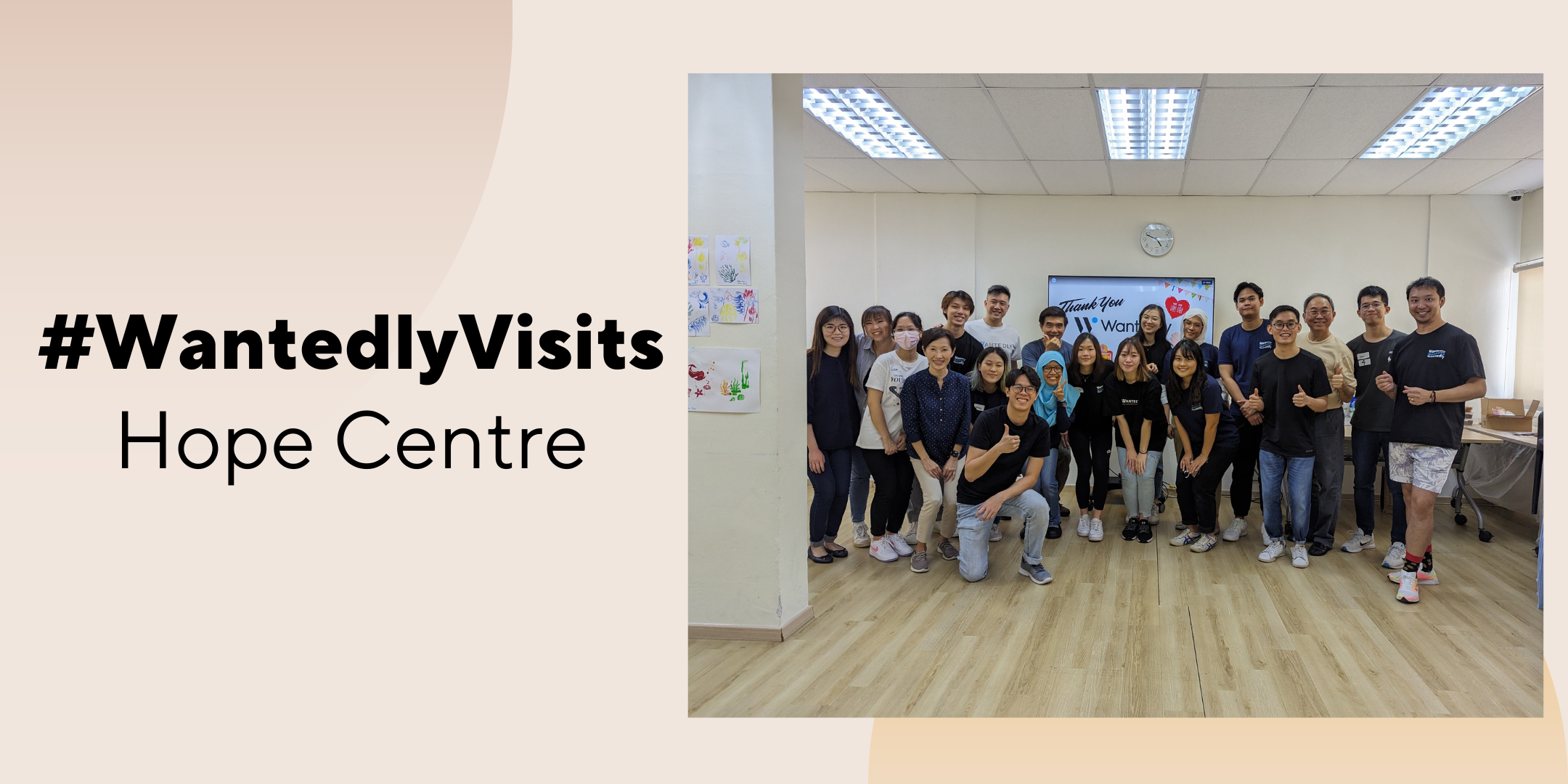 #WantedlyVisits Hope Centre