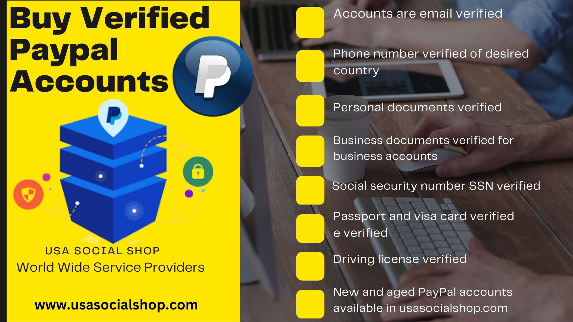 Buy Aged PayPal Accounts
