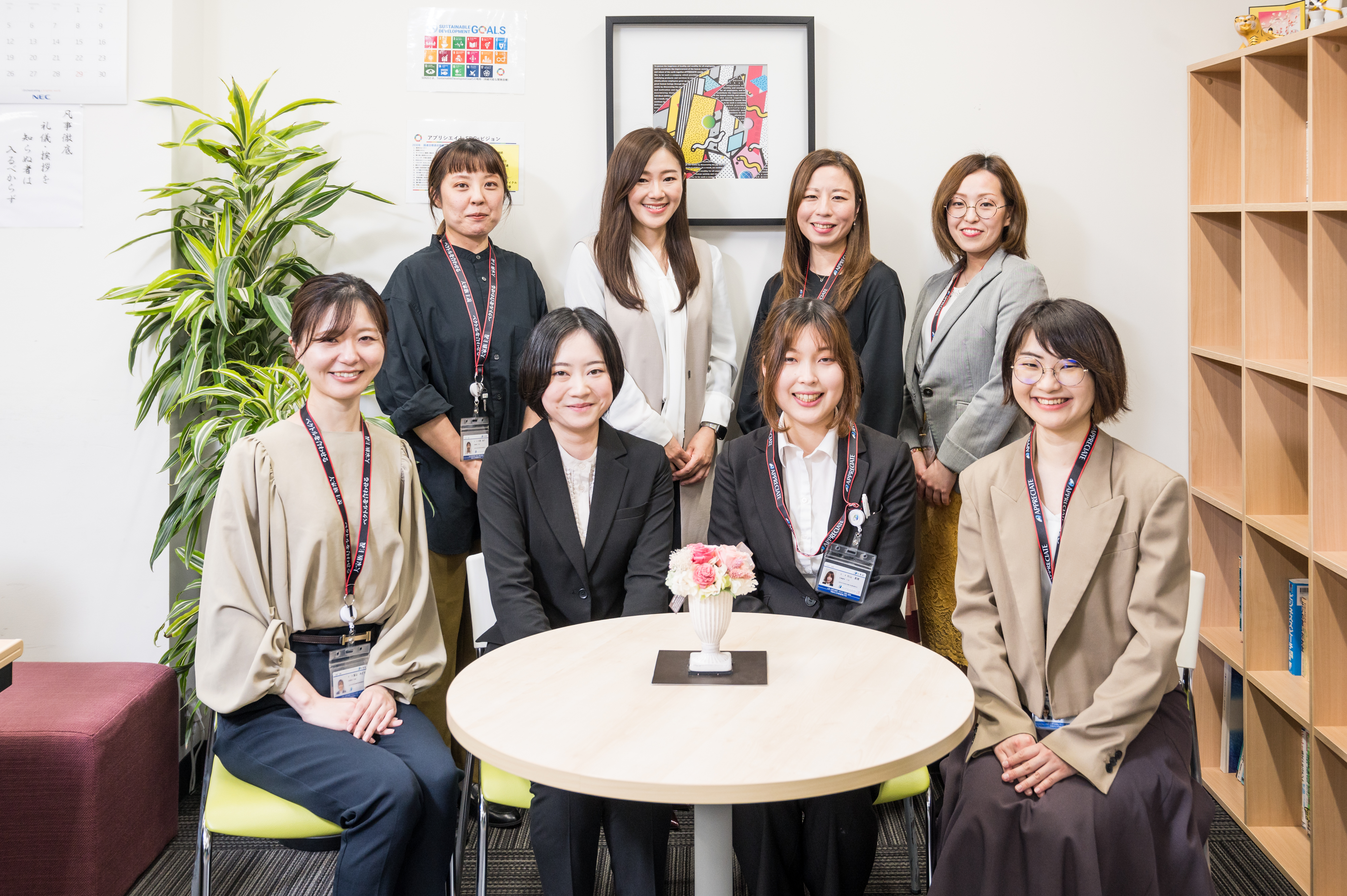 女性社員による座談会                                ~WOMEN'S STAFF DISCUSSION~