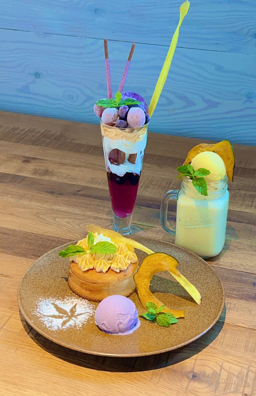 秋スイーツ2023｜芦別のおふろCafé