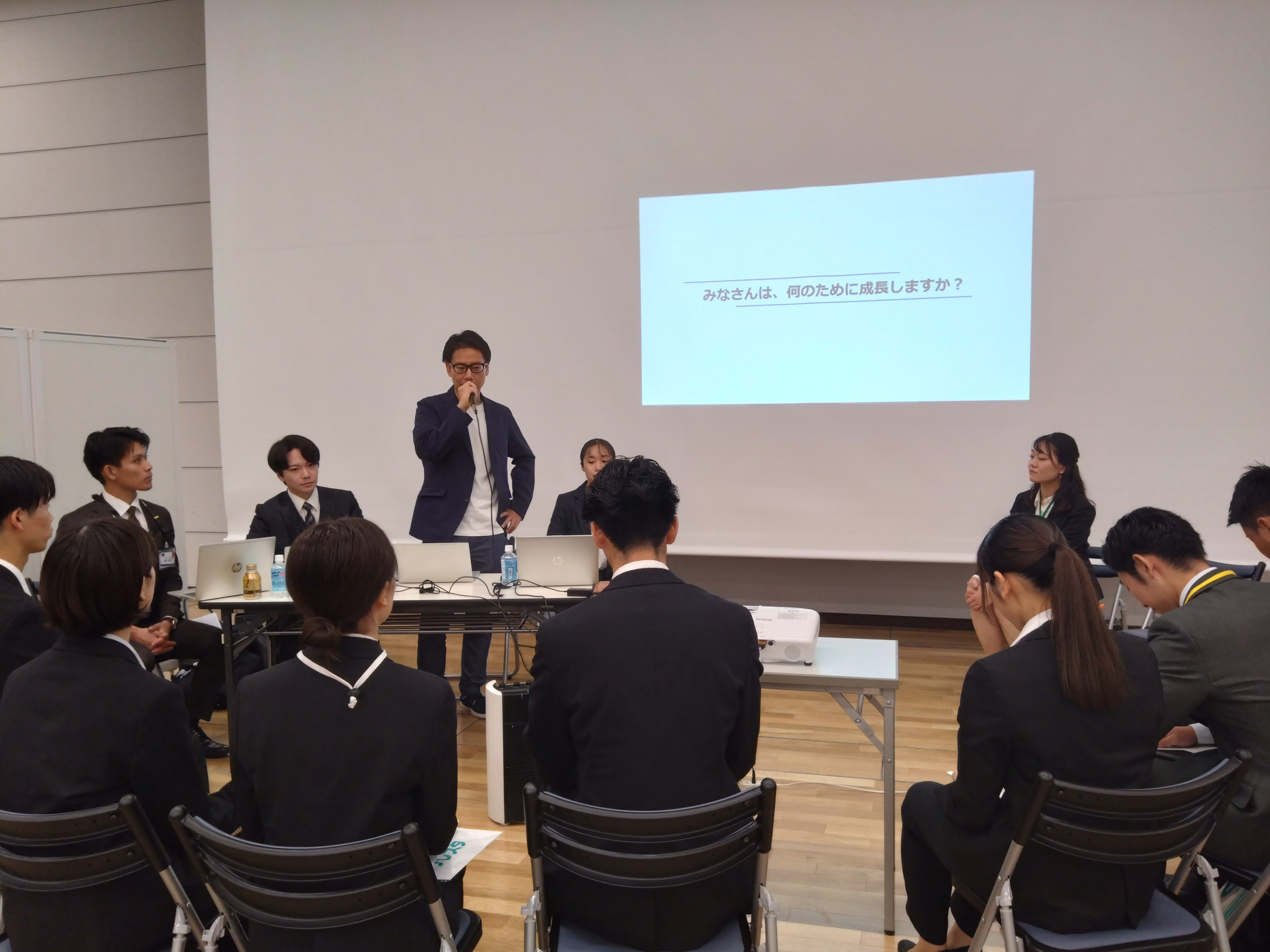 ～25卒採用イベント～　合同説明会レポート「みなさんは、何のために成長しますか？」