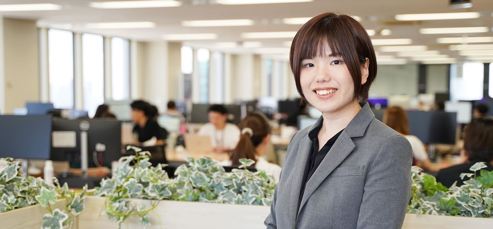 新卒入社2年目 ビジネス職社員インタビュー｜大槻 春歌