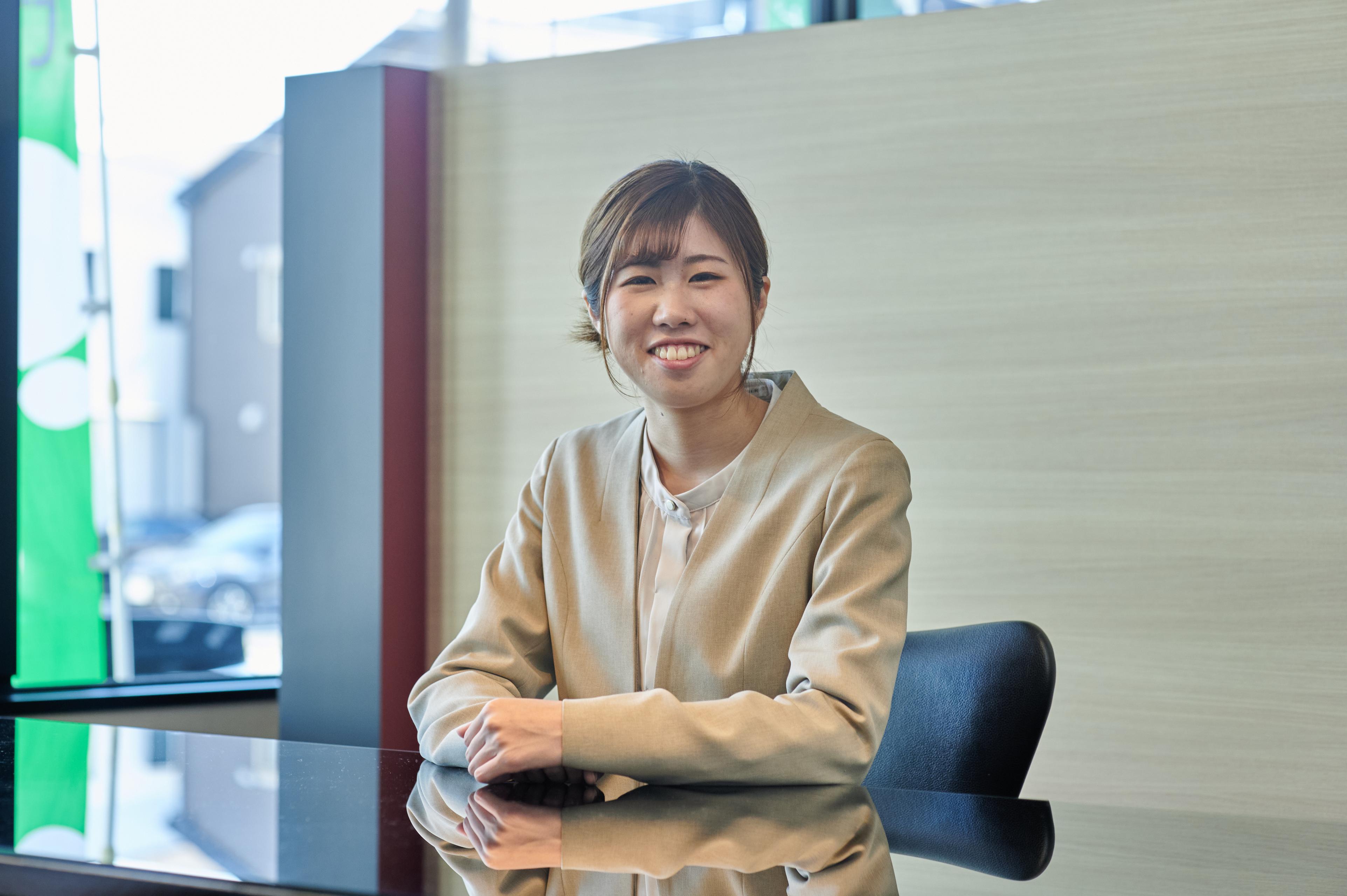 社員インタビューvol.2　新入社員編　1年目で接客コンテスト銅賞受賞。大事なのはお客様に興味を持つこと。