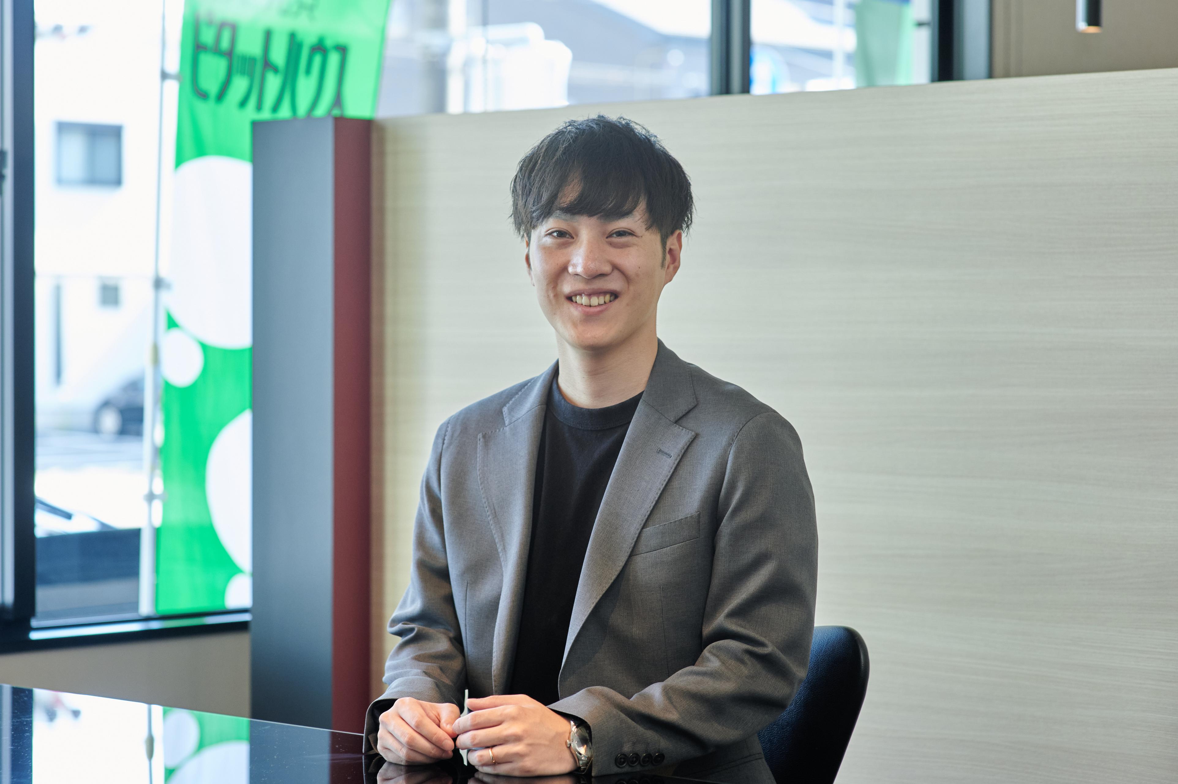 社員インタビューvol.3　売買営業編　異業種から中途で不動産業界に。