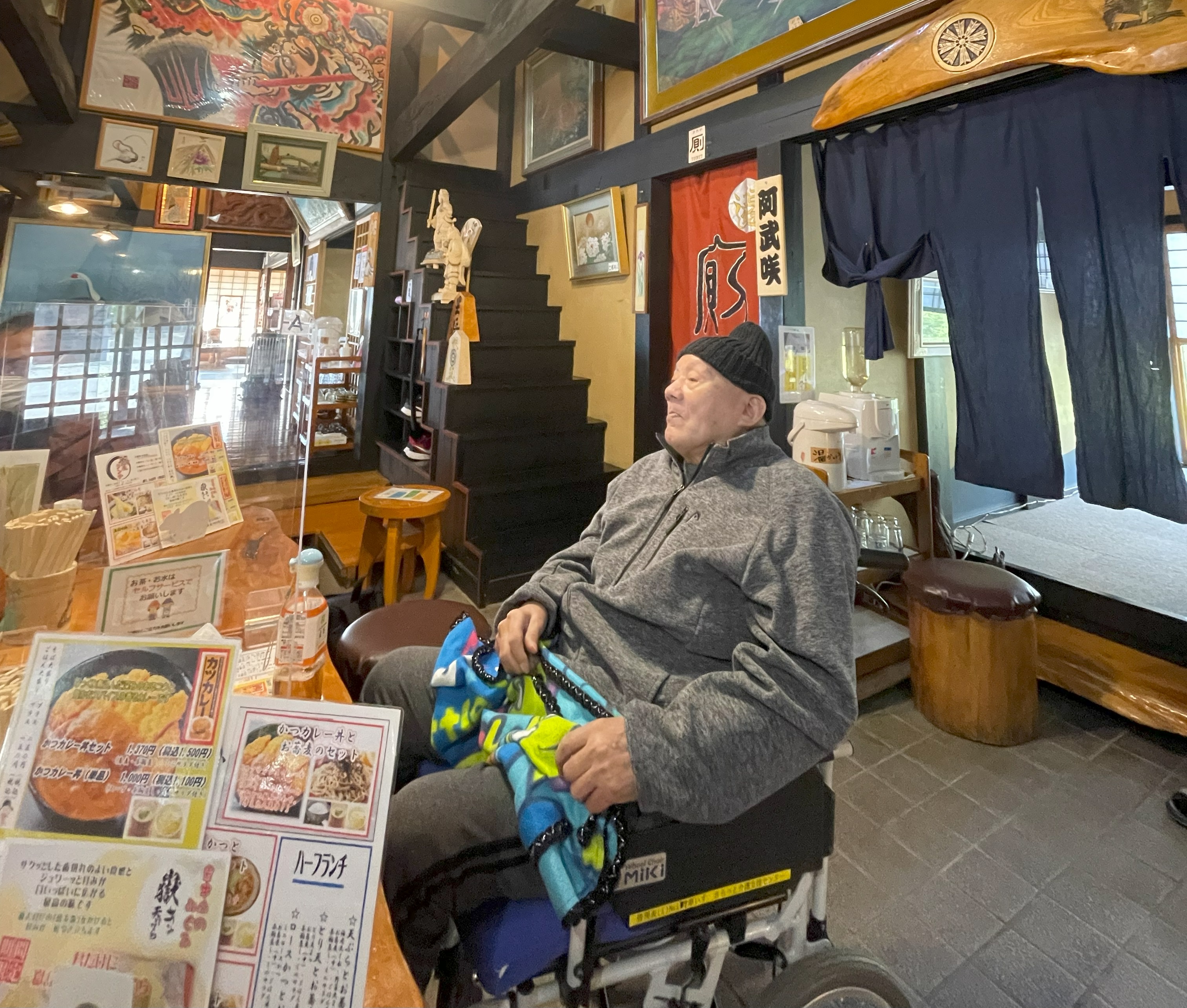 寝たきり高齢者旅行③