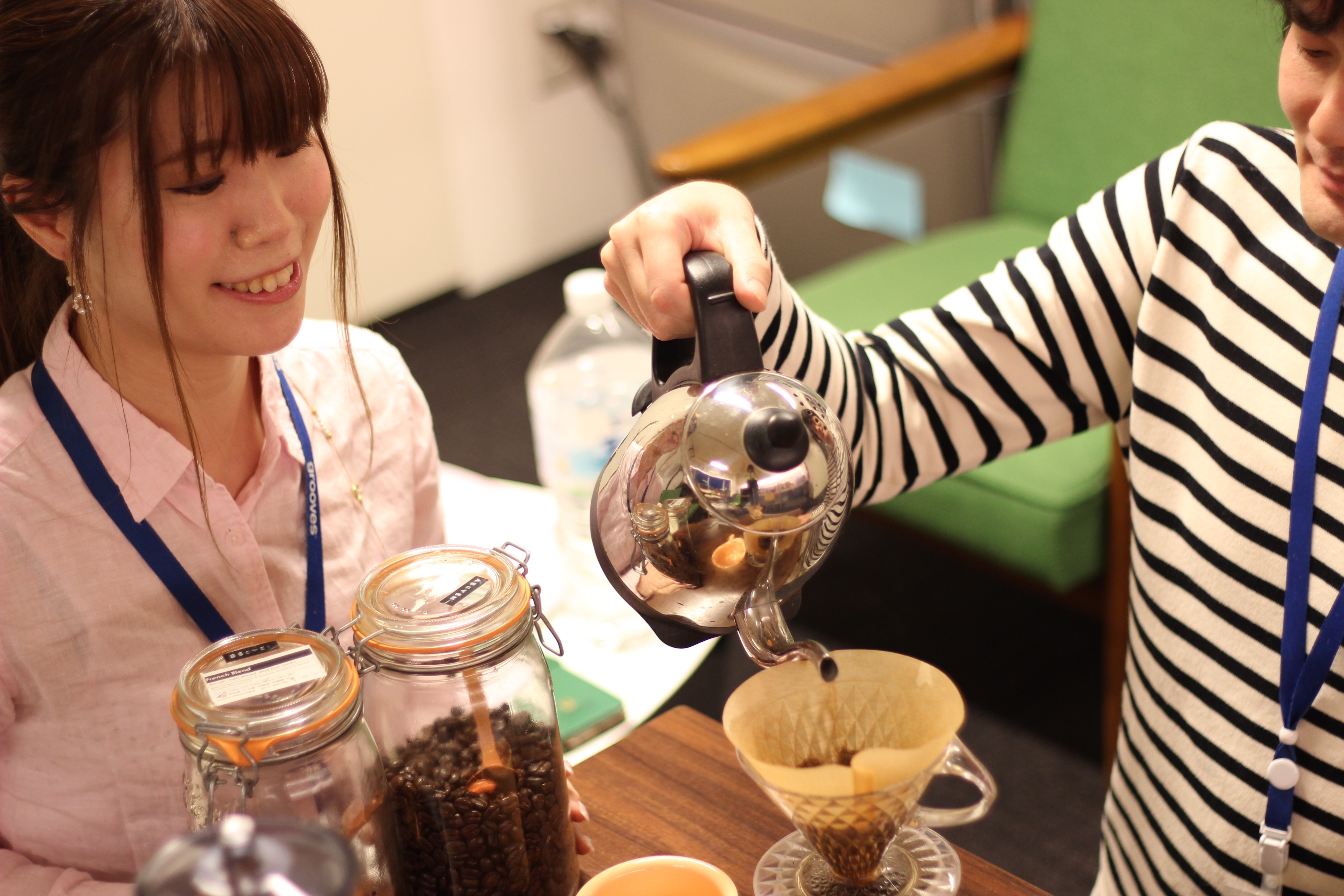 コーヒーが事業部を超えたコミュニケーションを醸成する