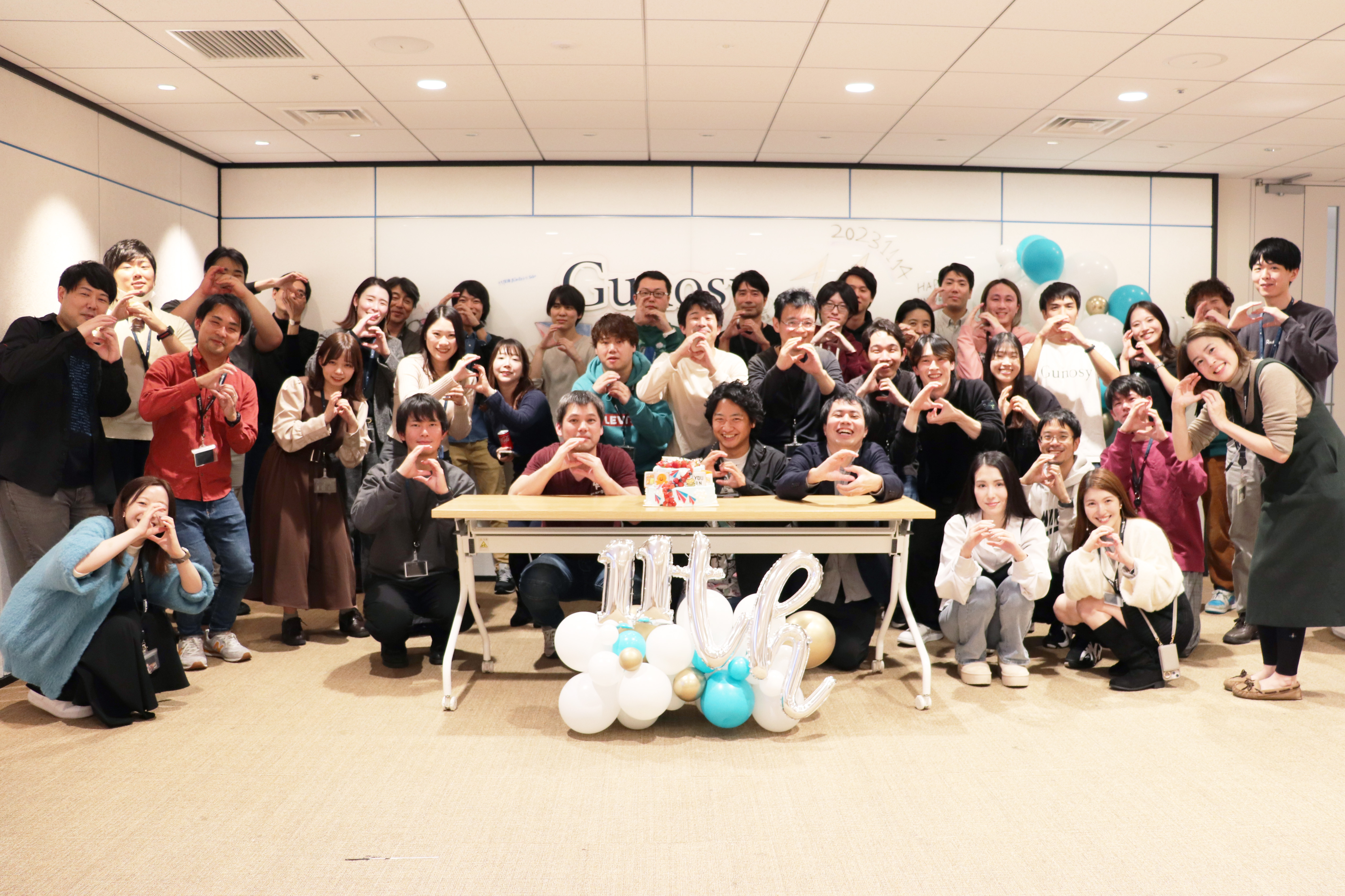社内で楽しく！Gunosy創立11周年記念パーティー開催！
