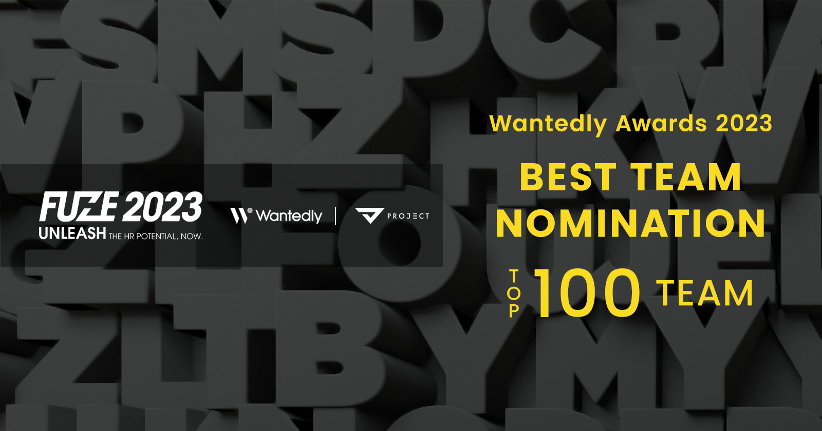🏆Wantedly Awards 2023🏆 BEST TEAM部門TOP100に選出