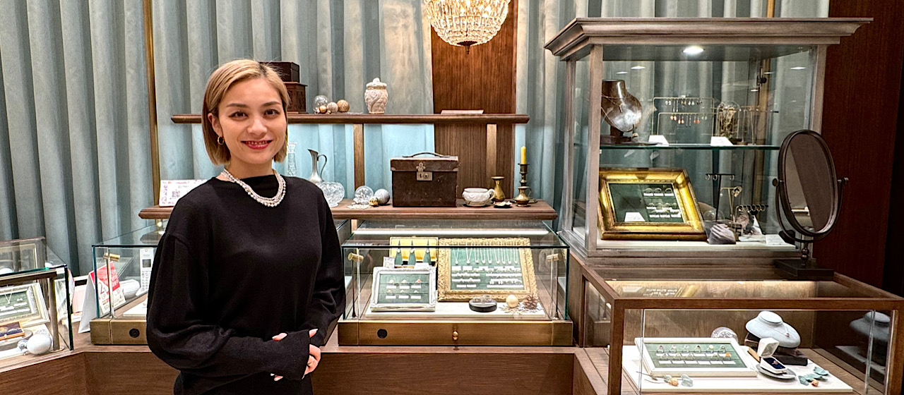 バレリーナからジュエリースタイリストへ！　異業種からのチャレンジ！社員インタビュー