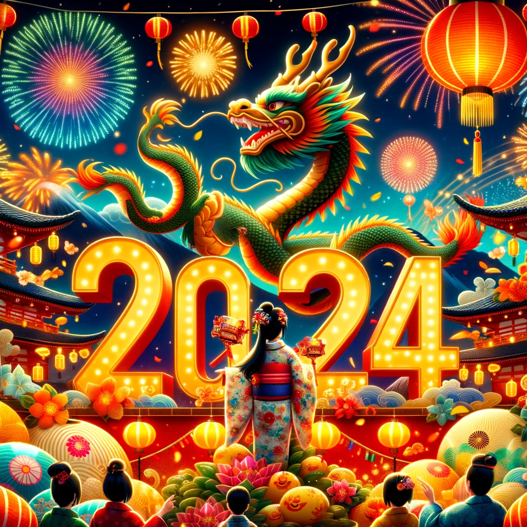 あけましておめでとうございます！2024年もよろしくお願い致します！