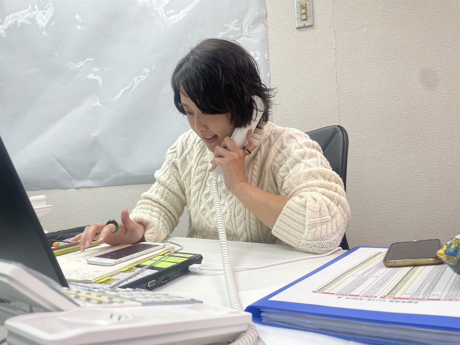 「思いを聞く」未経験からキャリアアップへ