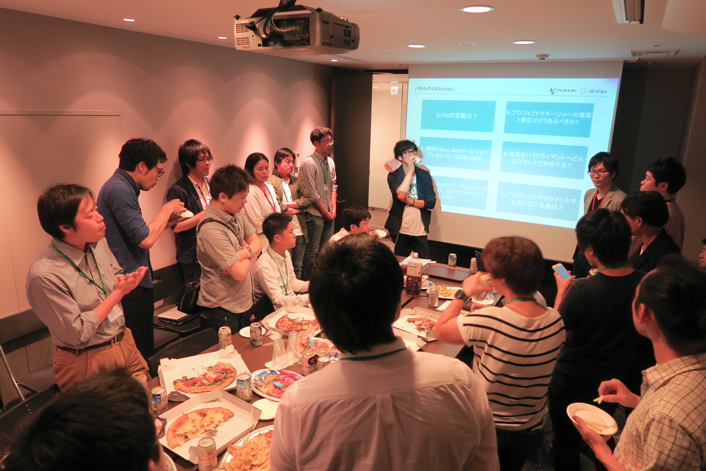 飲みながら行うプロジェクトマネージャー向け勉強会「第2回勝手にProject Manager Night!」をゆめみ様と共催いたしました！
