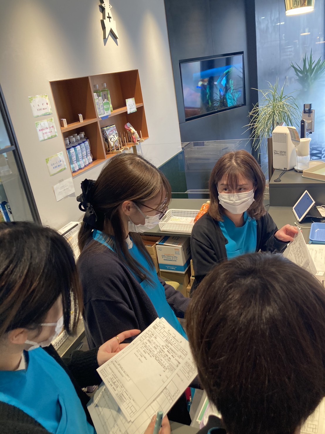 レセプト請求の社内研修会