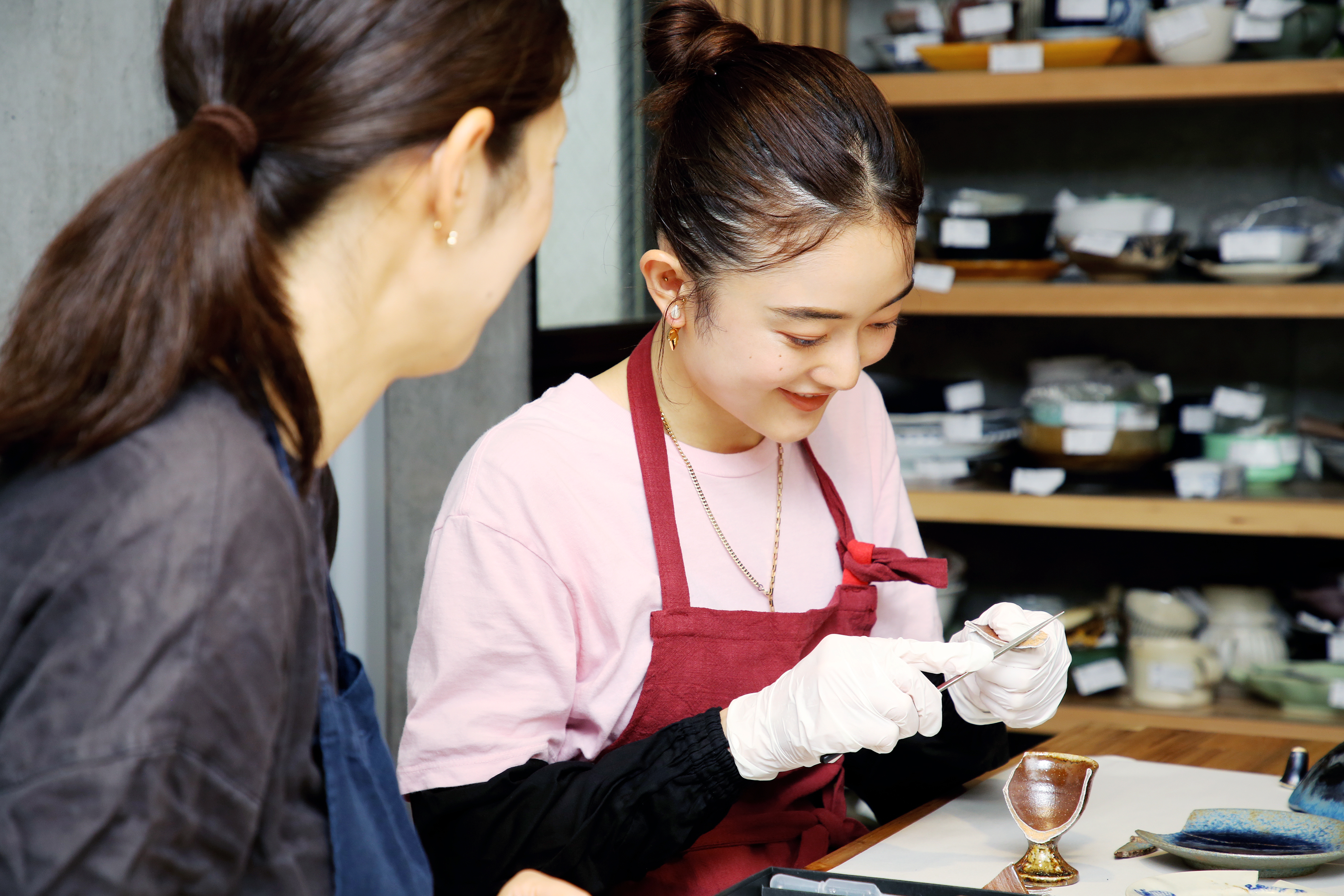 元つぐつぐの金継ぎ教室の生徒さんが、中途入社して金継ぎ職人になるまで（Dさんの場合）