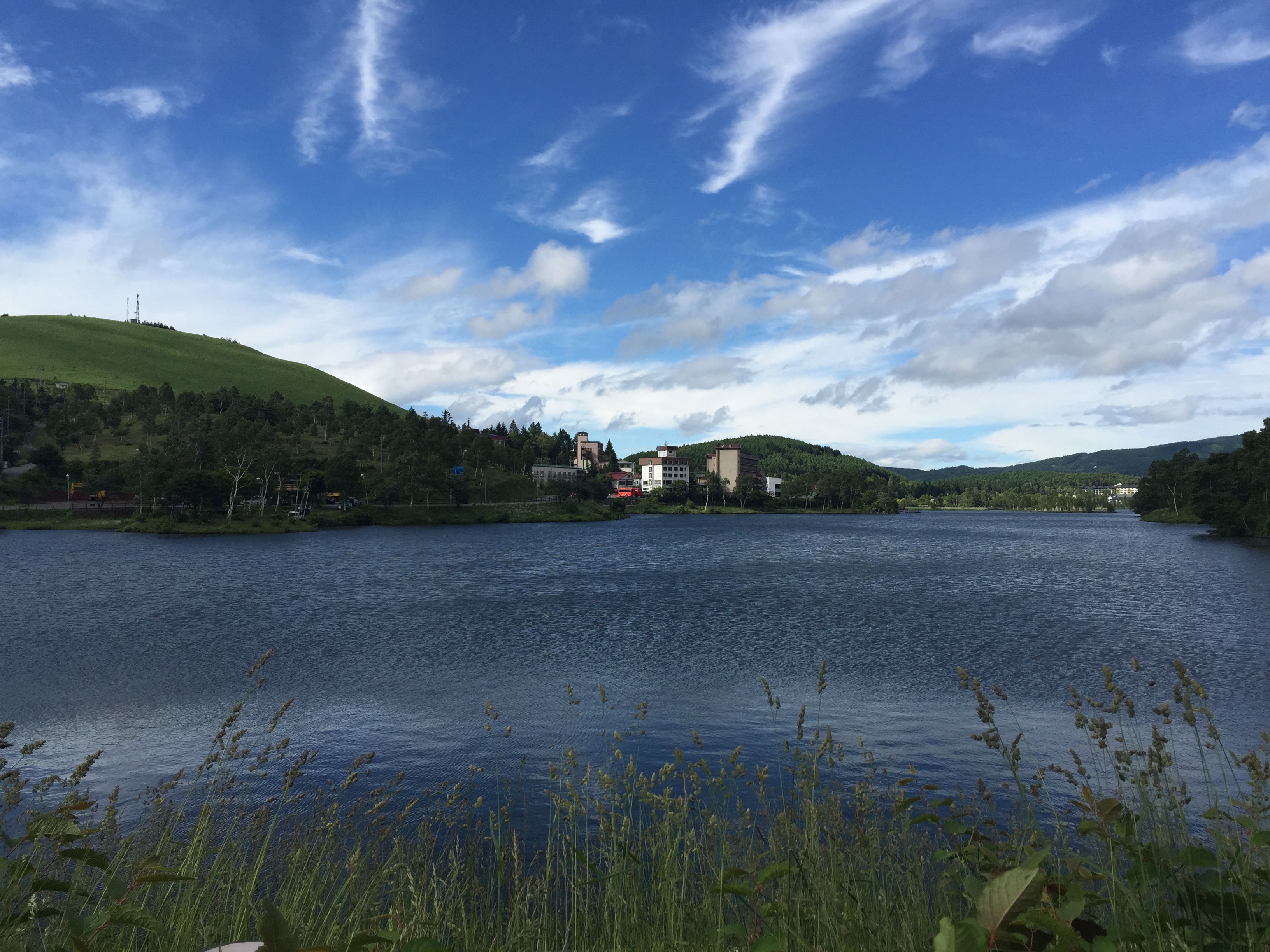 夏のマラソン大合宿。ミッションは白樺湖3周。